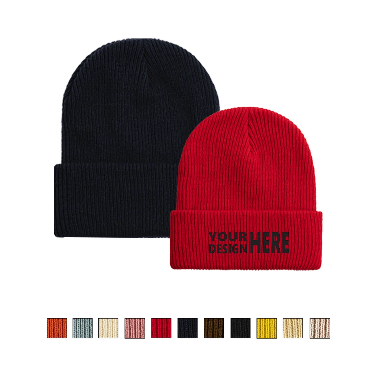 Acrylic Knit Hat for Cold Weather 1