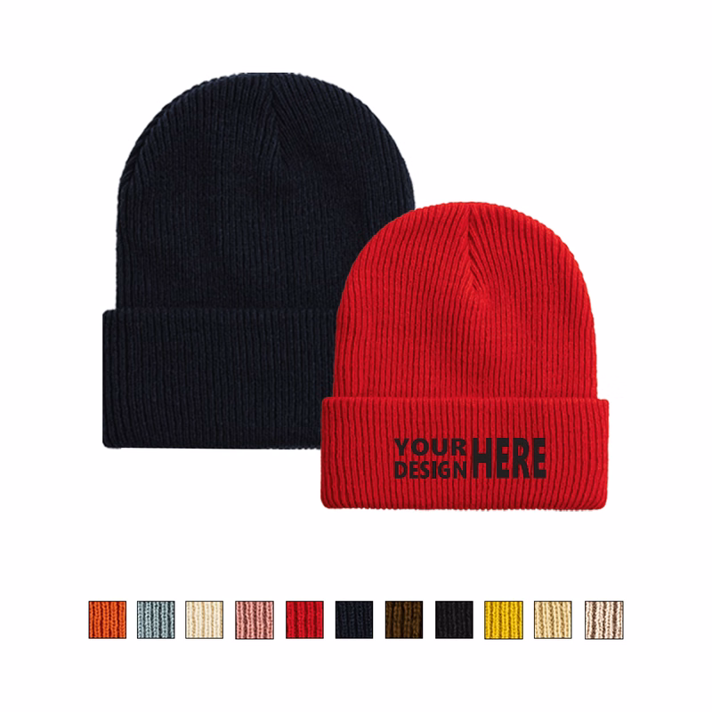 Acrylic Knit Hat for Cold Weather