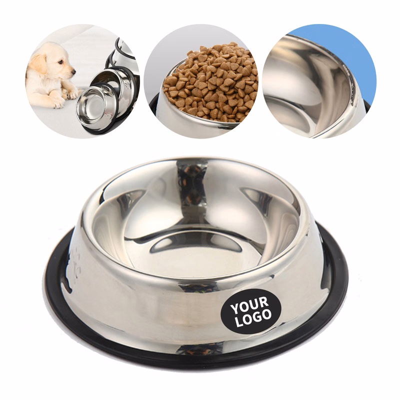 Stainless Steel Pet Bowl 5.9" Diameter