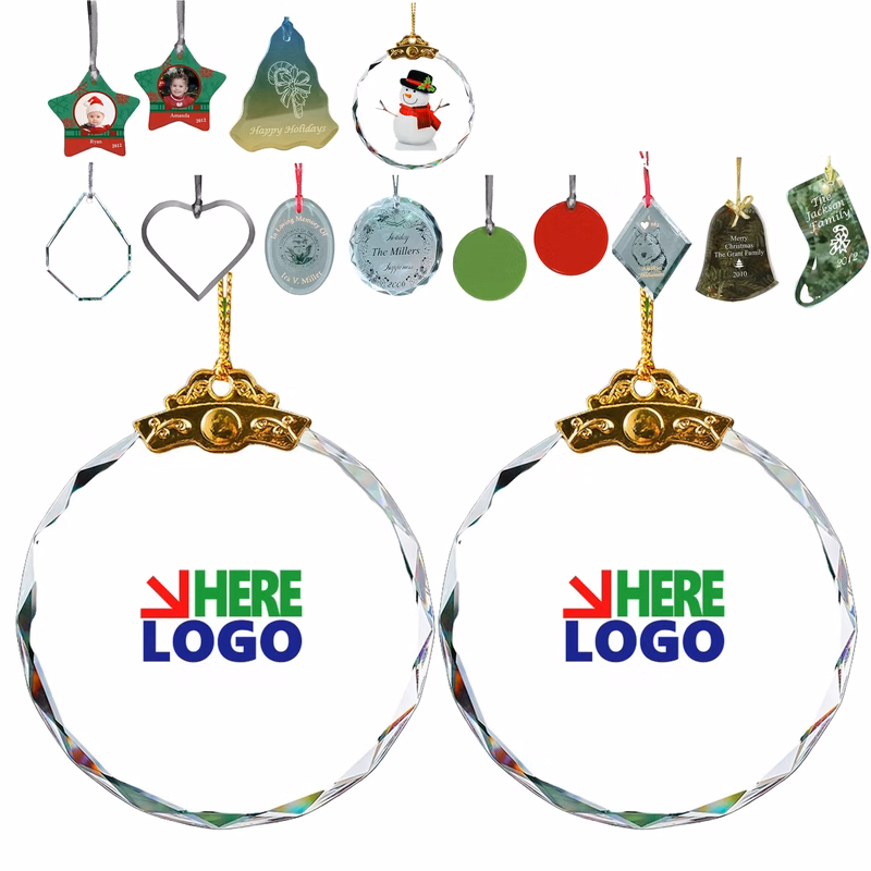 Festive Glittering Tree Baubles Decor