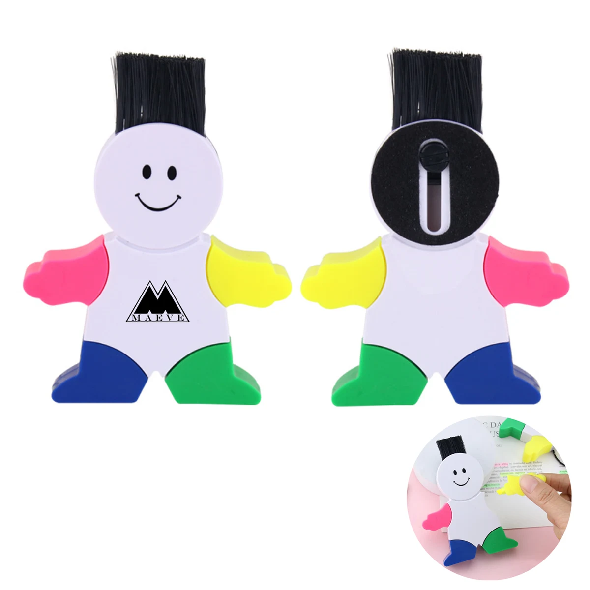 Creative robot cartoon highlighters 1