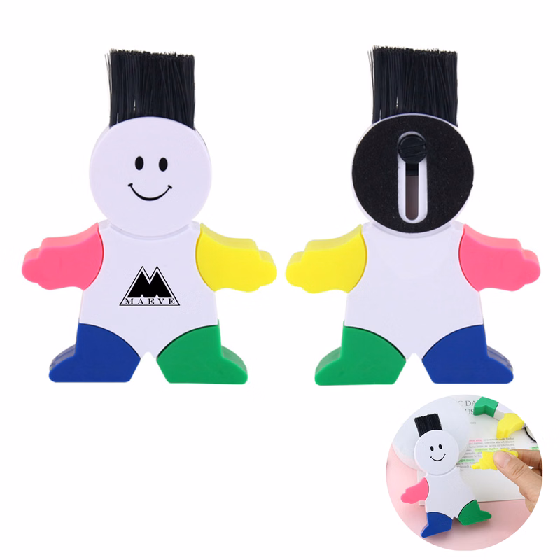 Creative robot cartoon highlighters