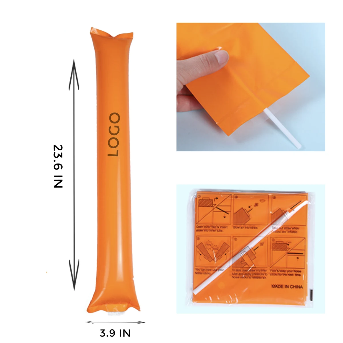 MOQ 10 PCS Convenient Inflatable Cheering Stick 1