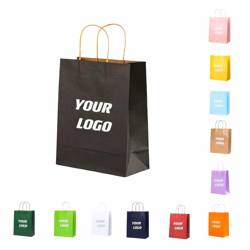 Custom Kraft Gift Paper Bags