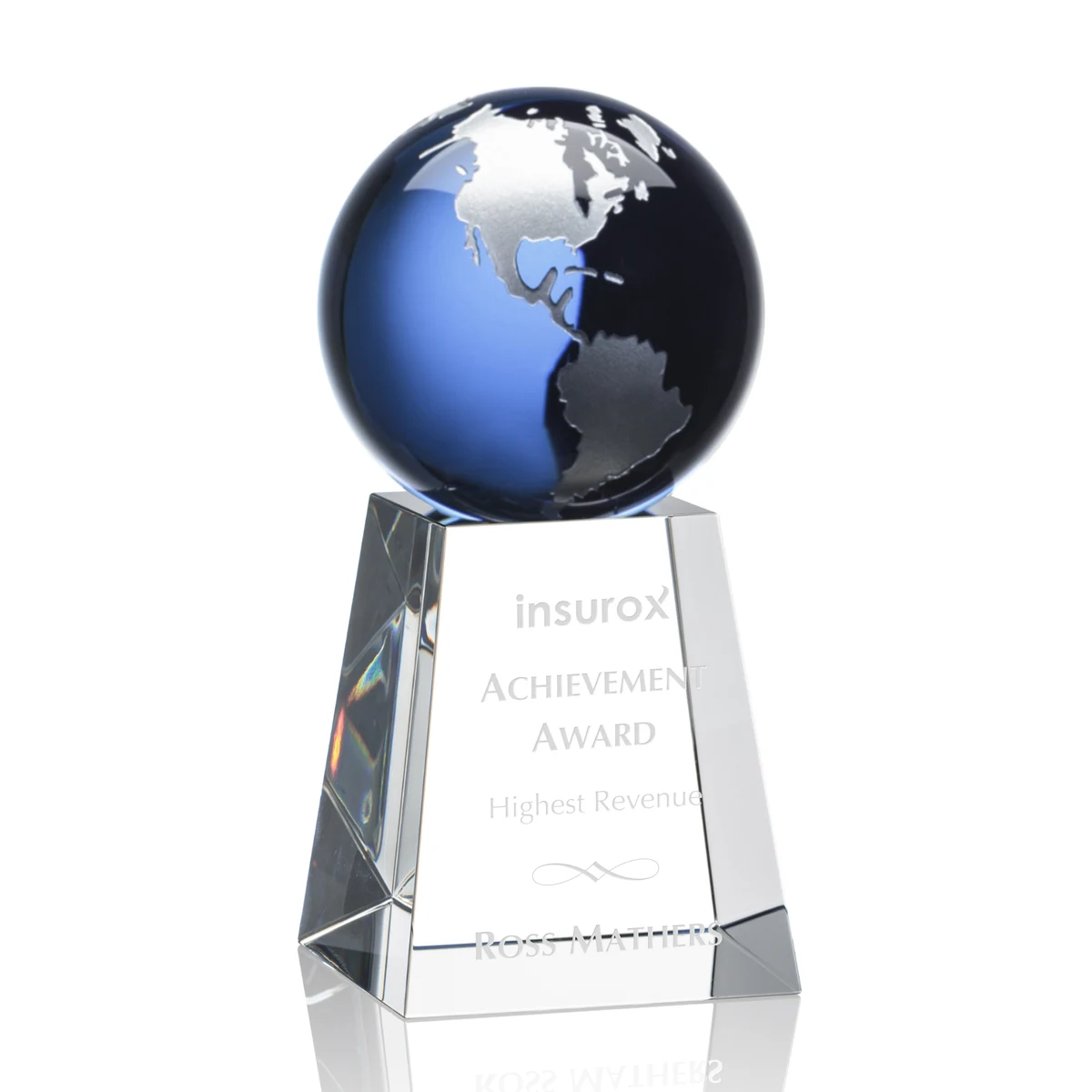 Heathcote Globe Award - Blue/Silver 1