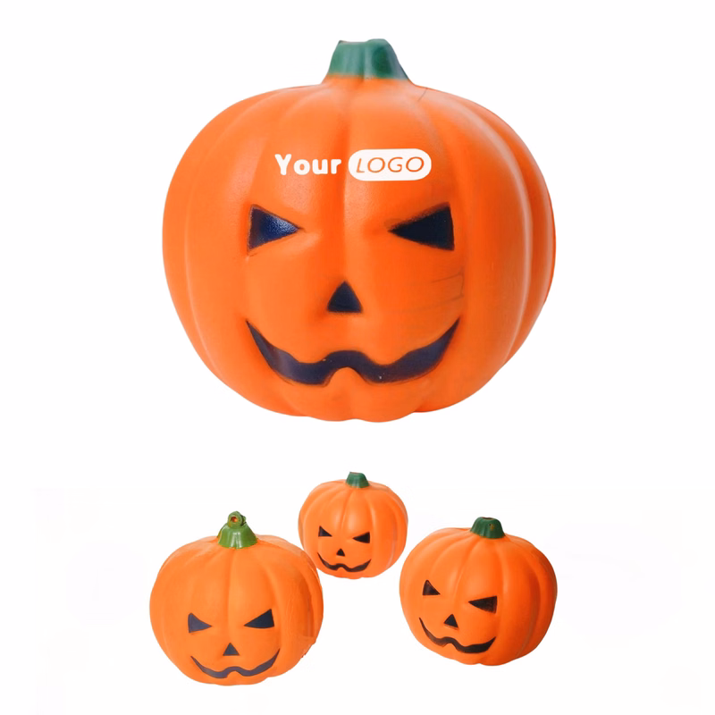 PU Foam Pumpkin Squeeze Stress Relief Toy