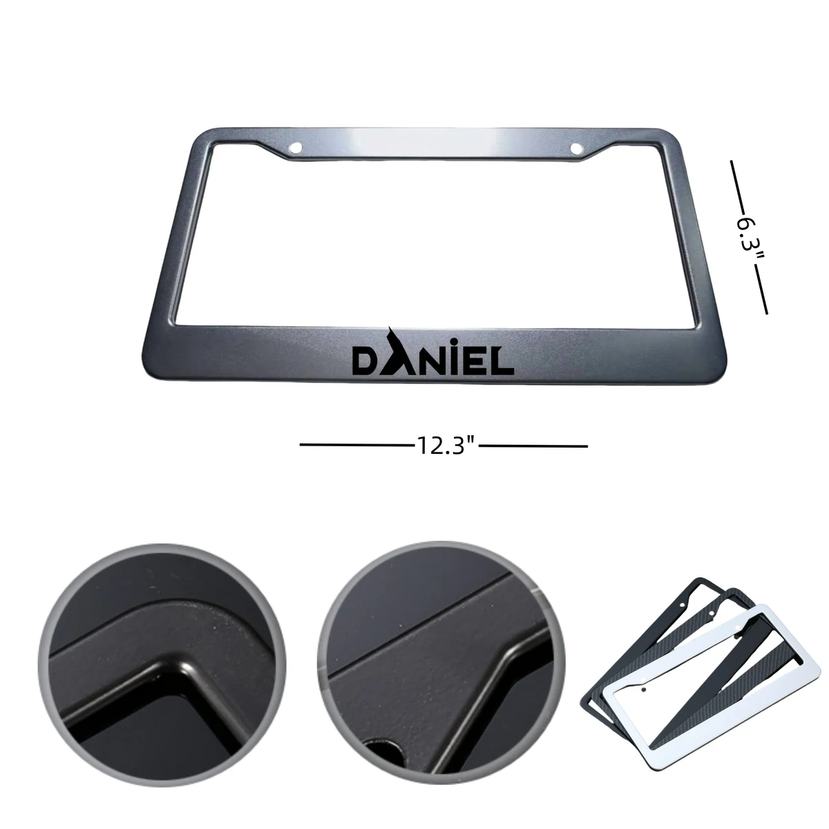 Durable Aluminum License Plate Frame 1