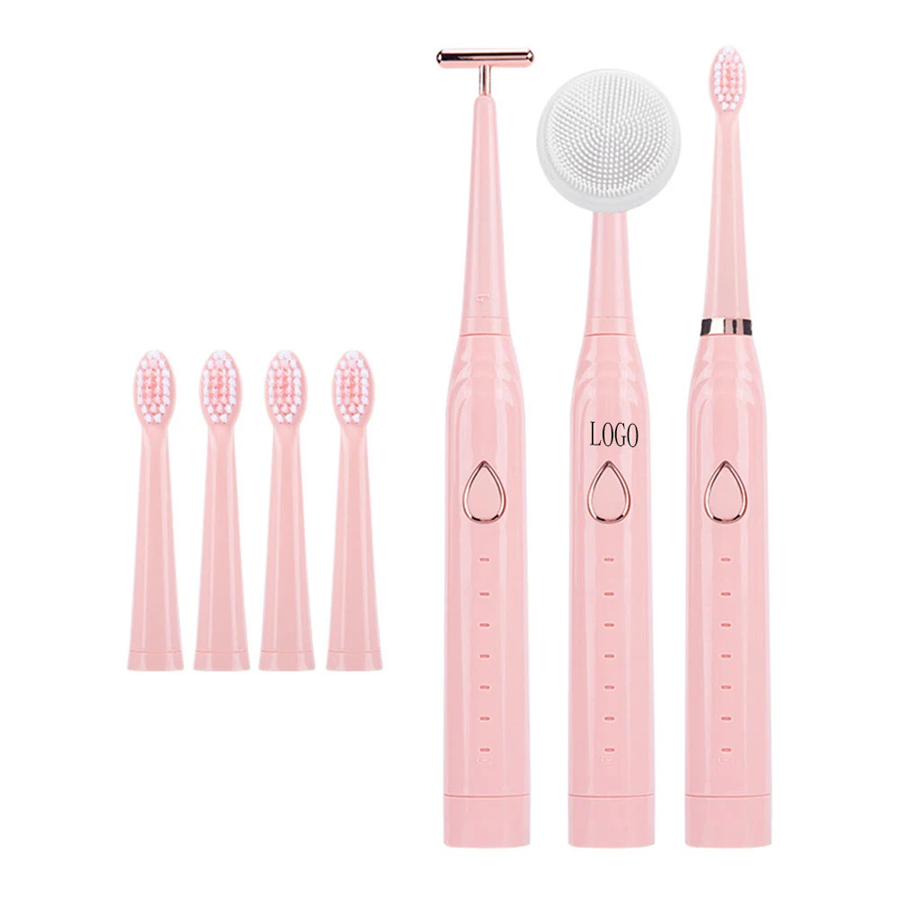 6 Adjustable Mode Soft Hair Electric Toothbrush 1