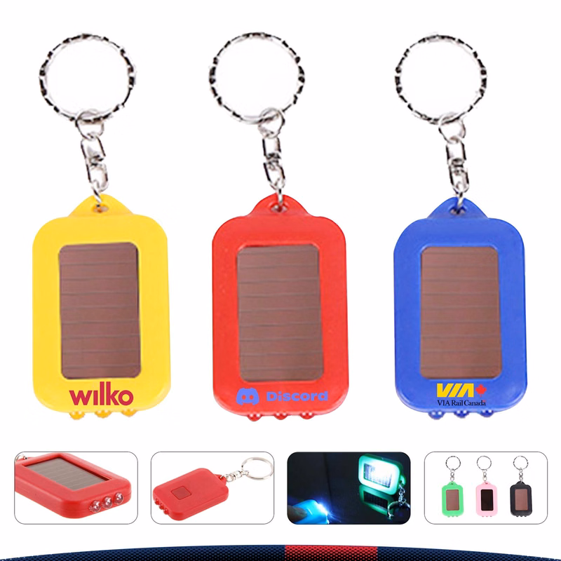 Solar Keychain Flashlight