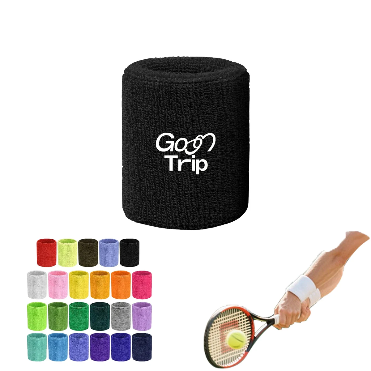 Sweat Absorbing Towel Wristband 1