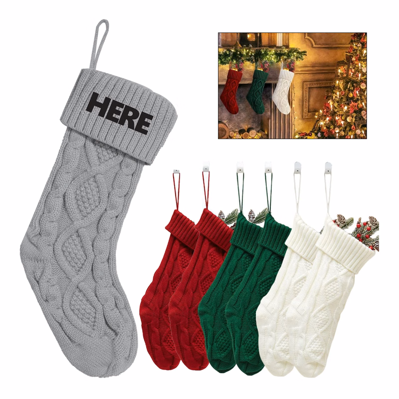 Customizable Christmas Decorative Socks