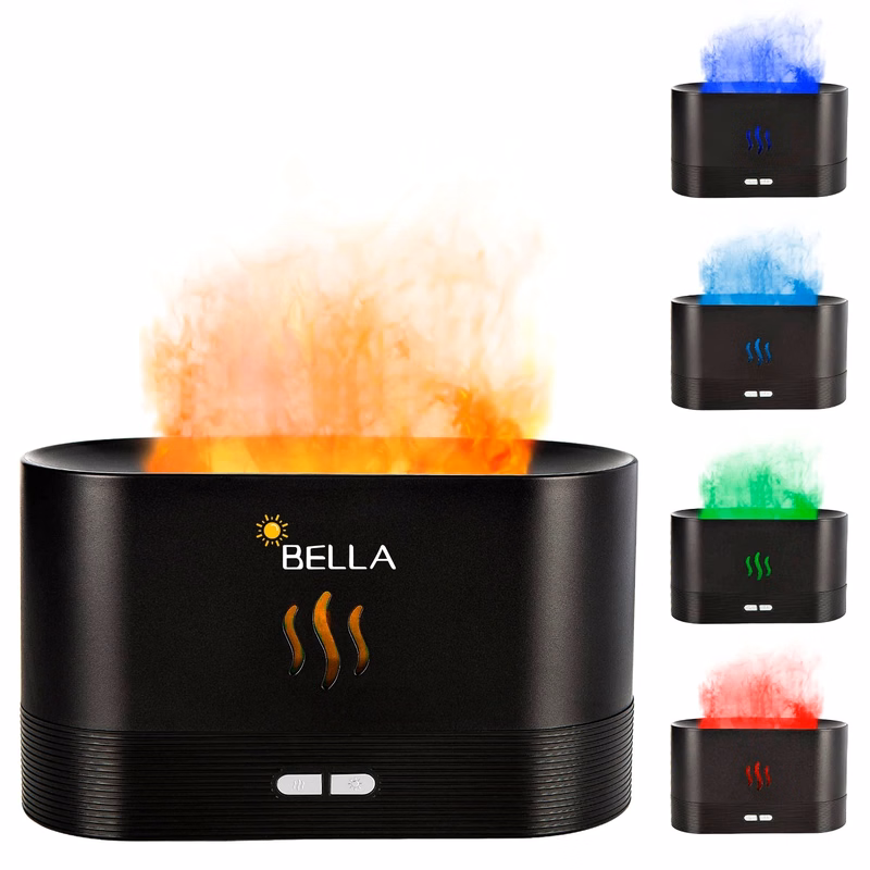 180Ml Simulation Flame Upgrade Mist Air Humidifier