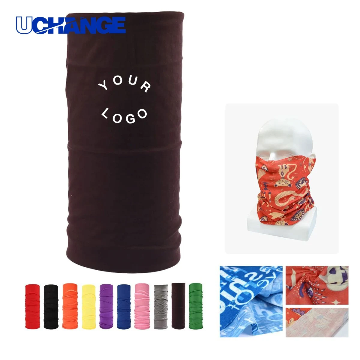 Polyester Microfiber Bandana Scarf for Outdoor Protection 1