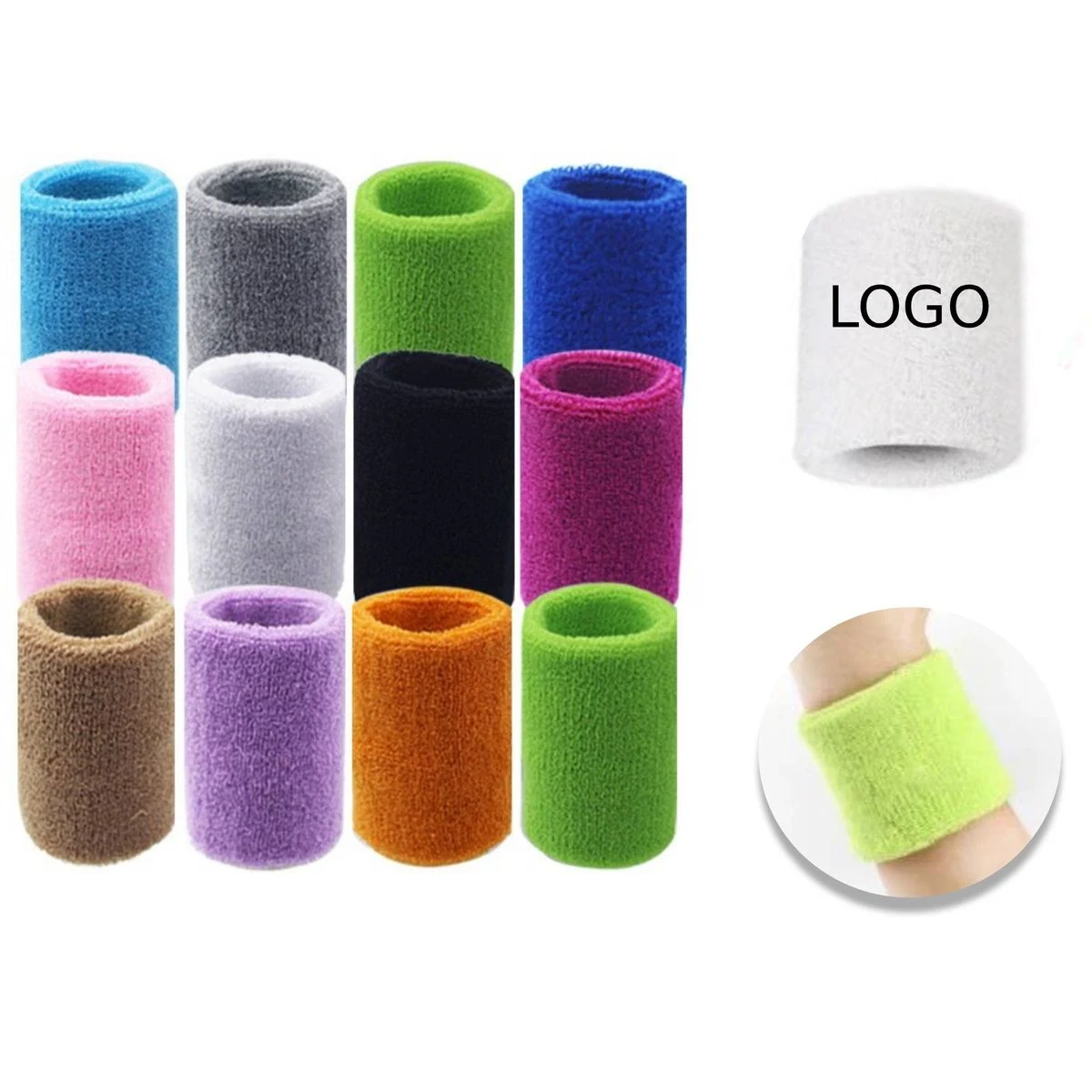 Gym Workout Comfortable Elastic Wristband 1