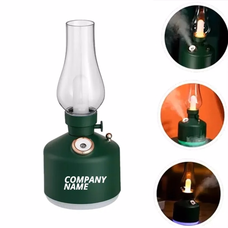 Time Lamp Humidifier with LED Night Light