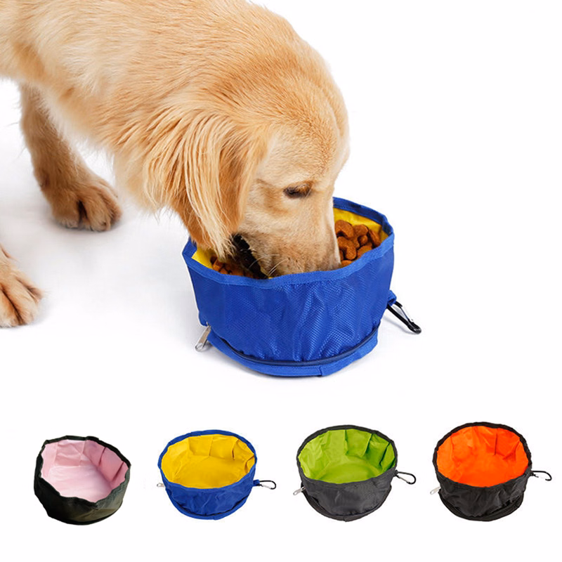 Cloth Collapsible Dog Bowls for Travel