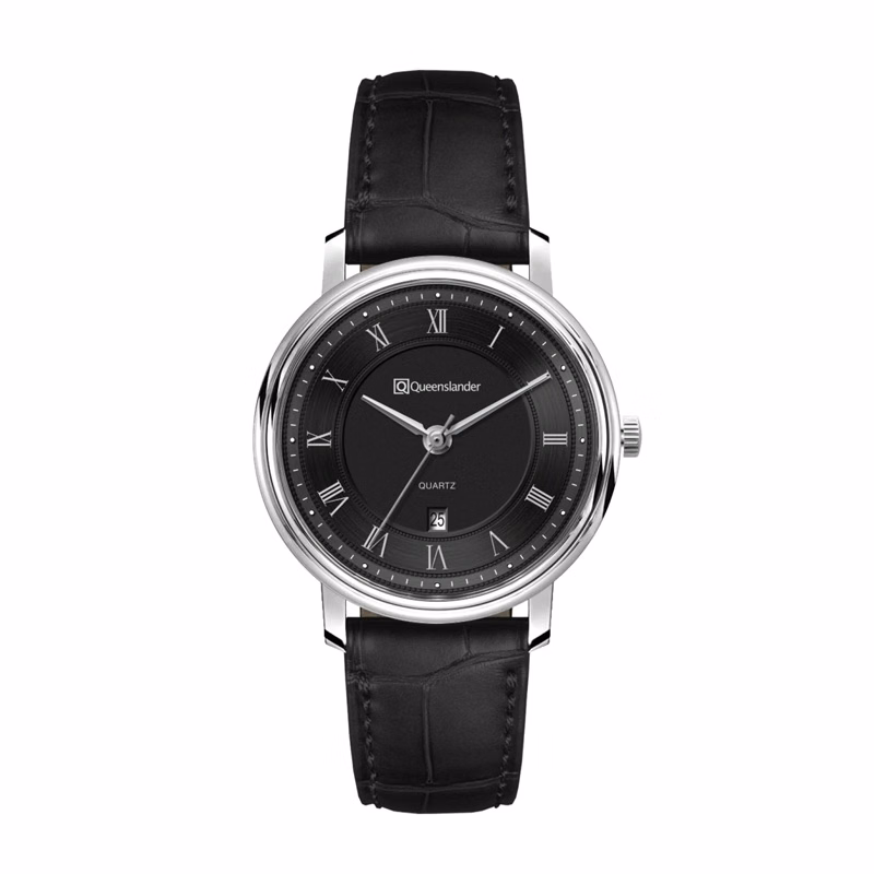 32MM, SS,  SILVER CASE,  3-HAND MVT, DTE