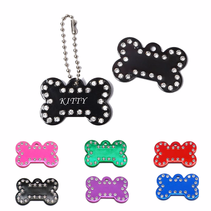 Alloy Dog Necklace Tag