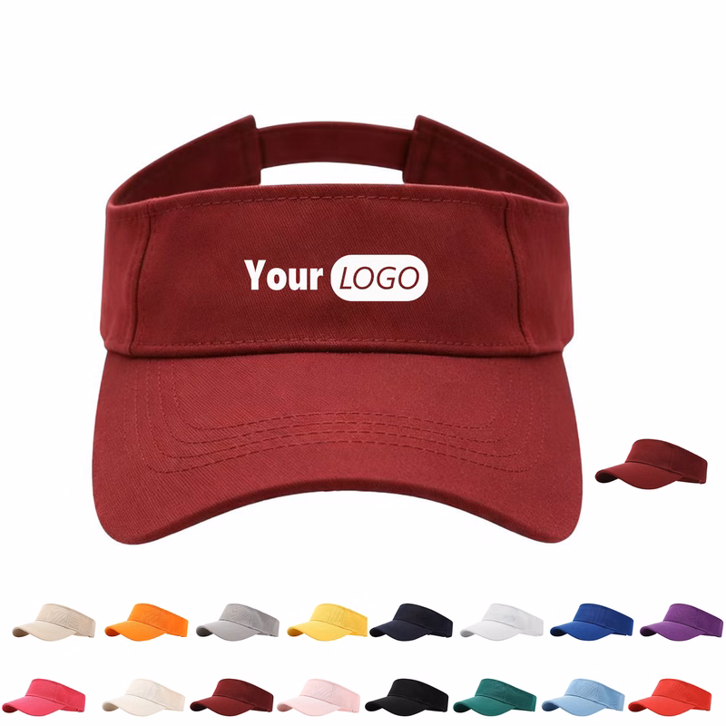 Polyester Sport Sun Visor Cap