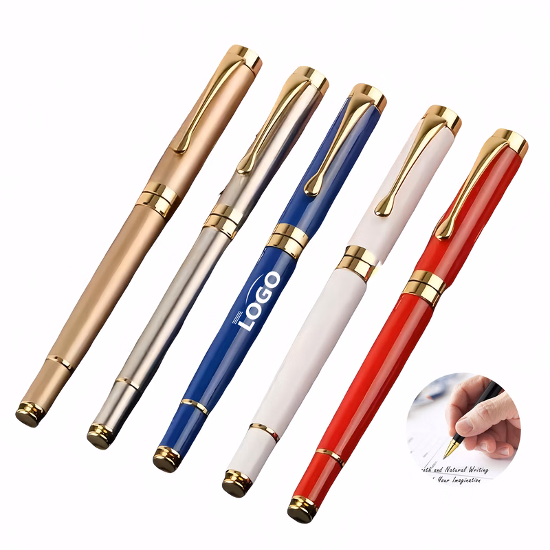 Sleek Metal Pen for Custom Logo Branding