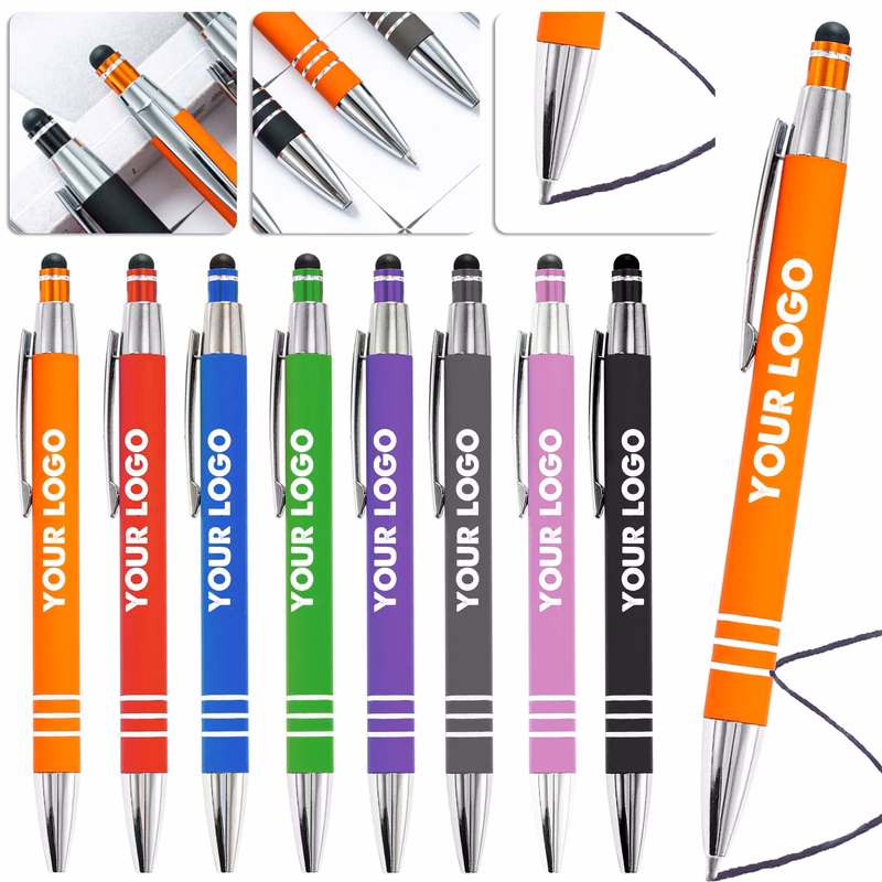 Soft Stylus Ballpoint Pen