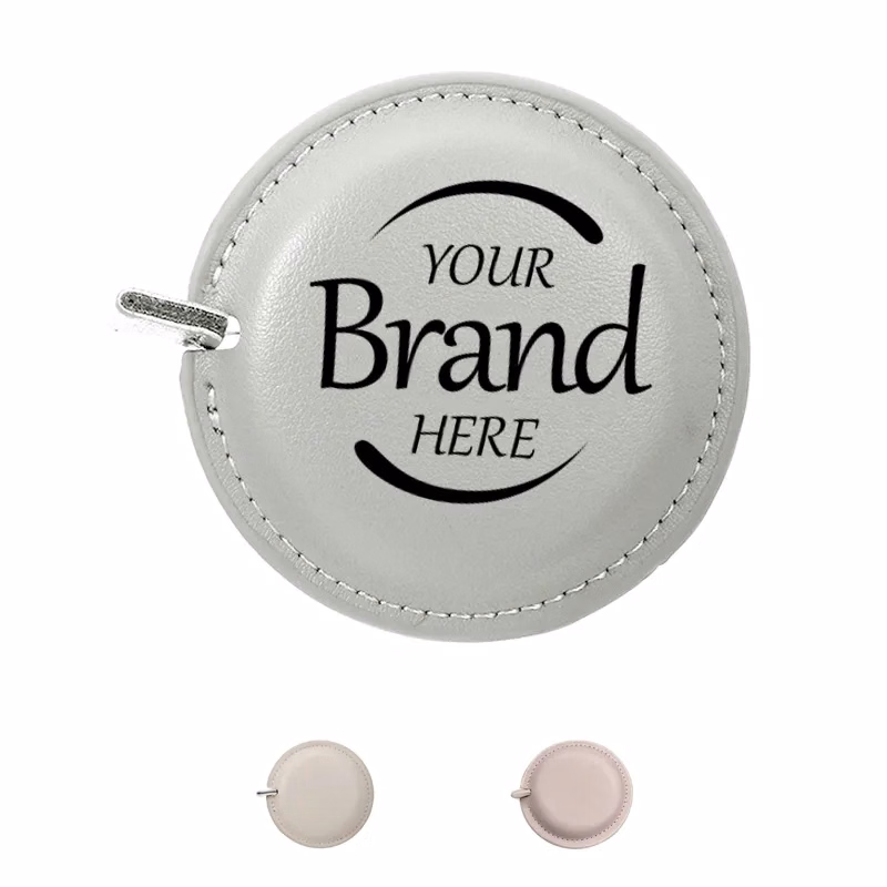 Round Pu Leather Tape Measure