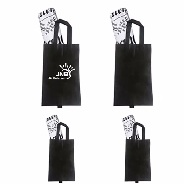 Chic Newspaper Bag with Handle and Loop