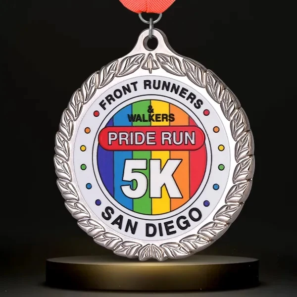 2" UV Printed Medals 1