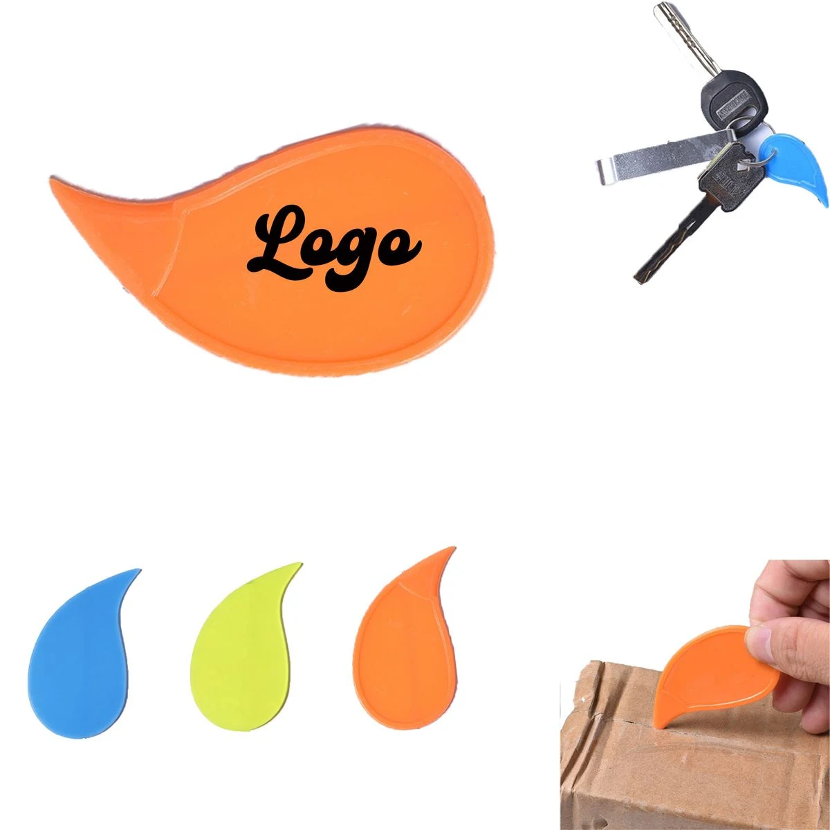 Heavy-Duty Plastic Box Cutter for Fast Parcel Opening 1