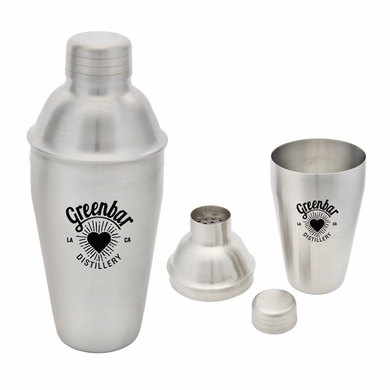 Mixologist 18 Oz. Cocktail Shaker w/ Strainer Lid
