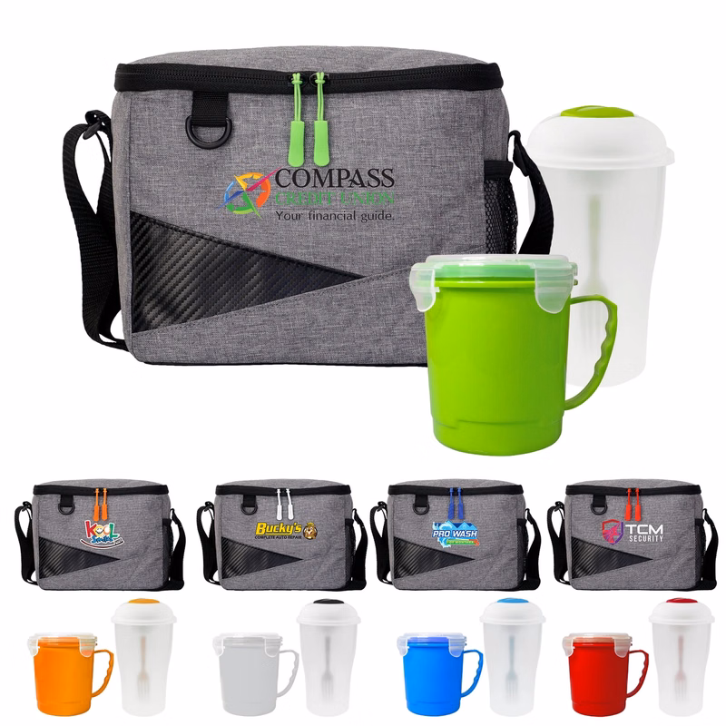 Recycled Soup & Salad Lunch Set
