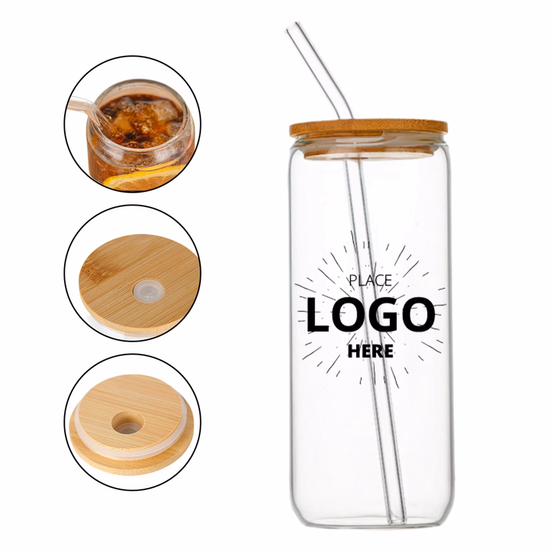 16oz Can Shaped Glass Cup