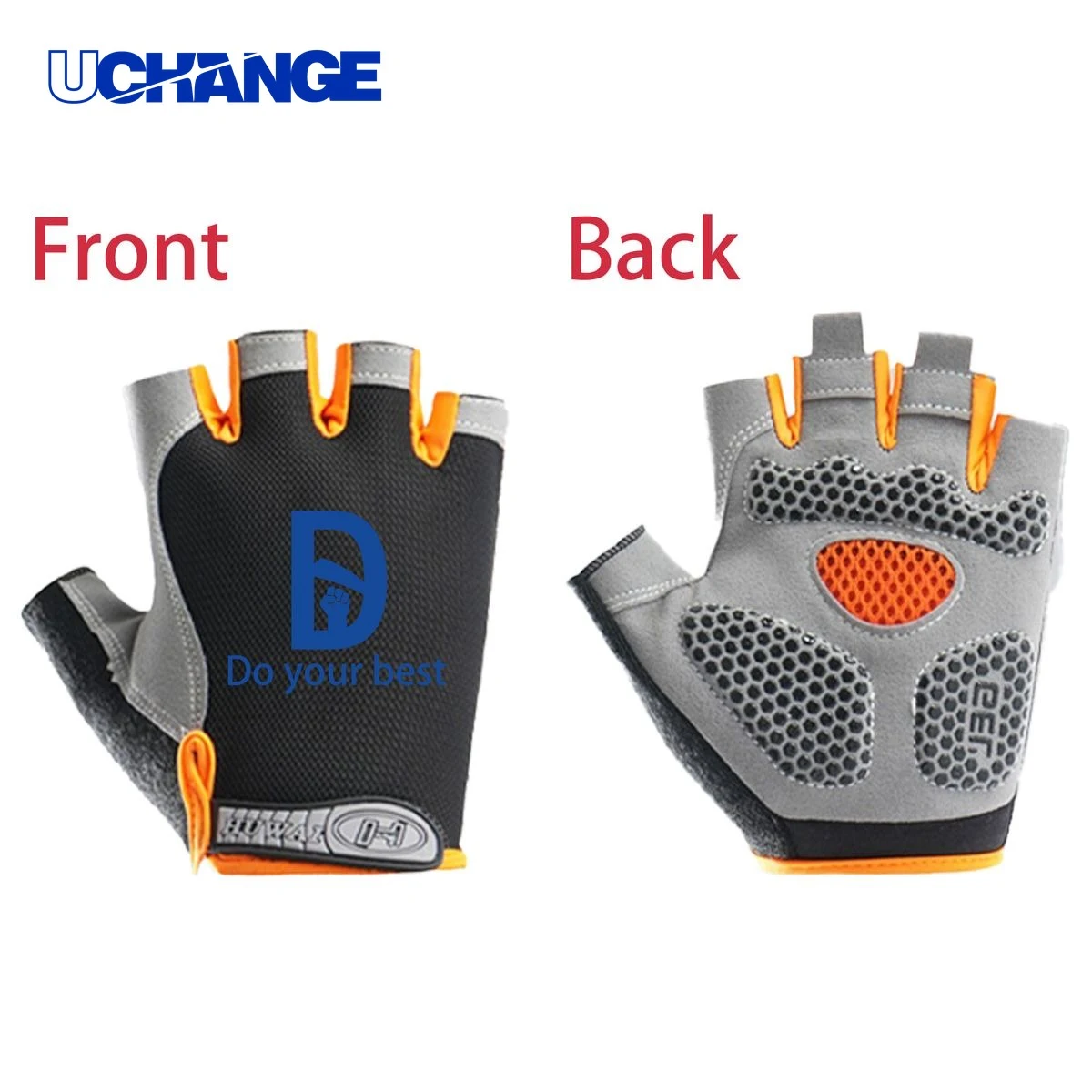 Protective Breathable Fingerless Gloves for Work Use 1
