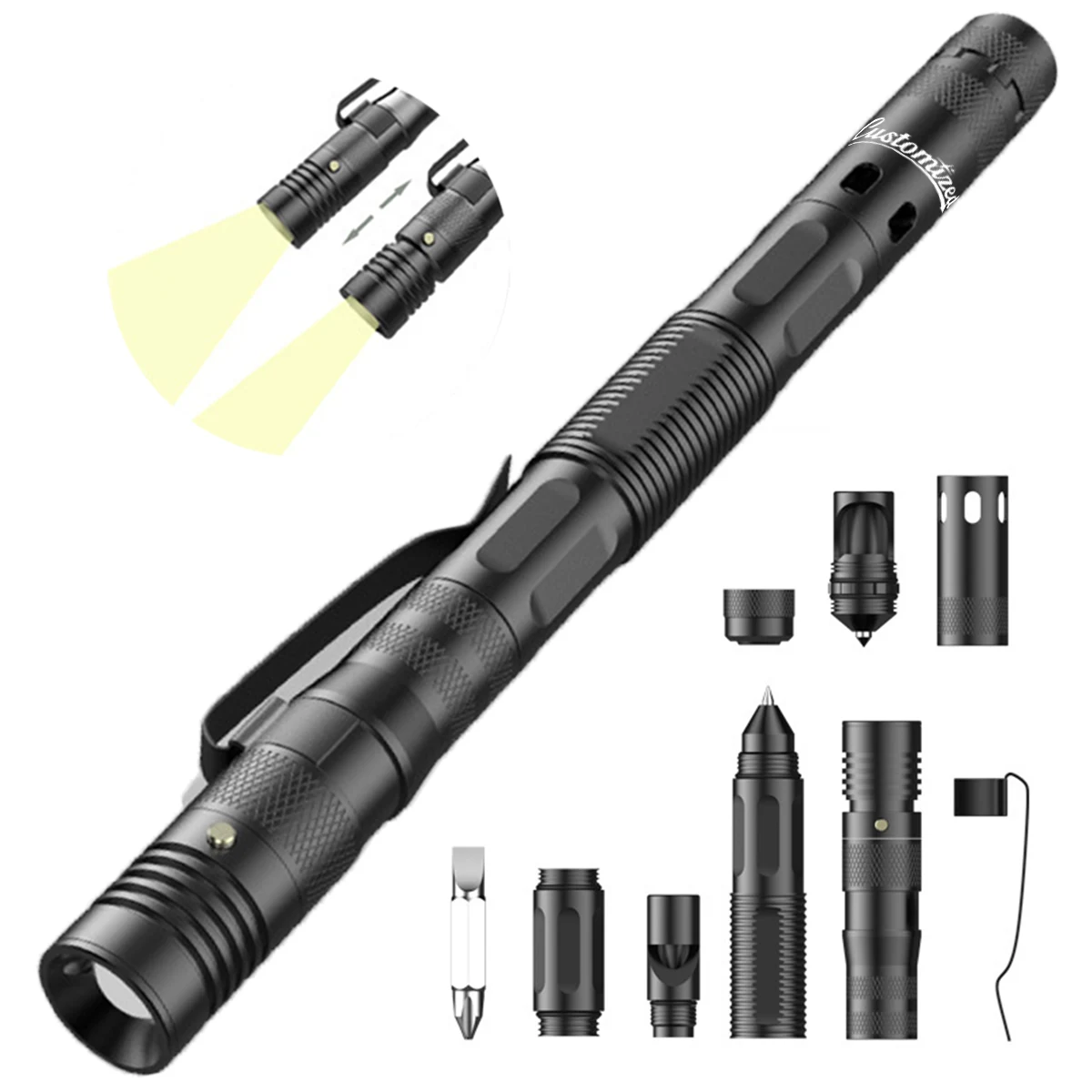 Tactical Pen with LED Flashlight 1