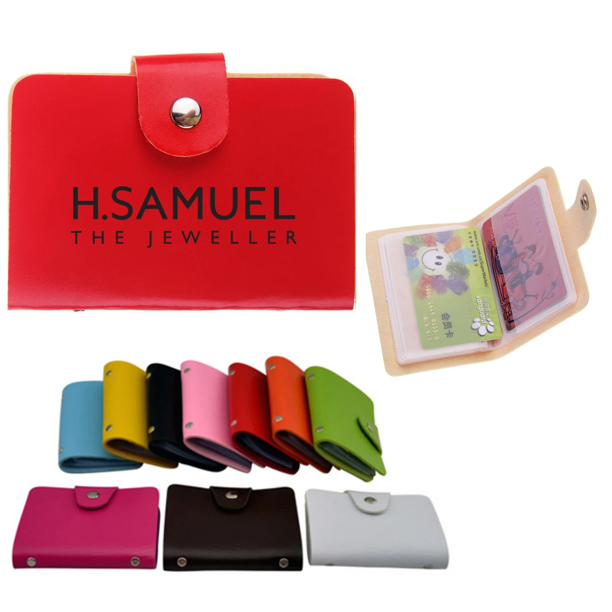 Paris Leatherette Card Wallet 1