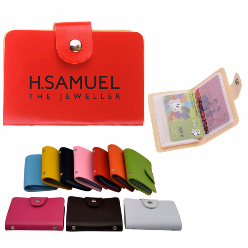 Paris Leatherette Card Wallet