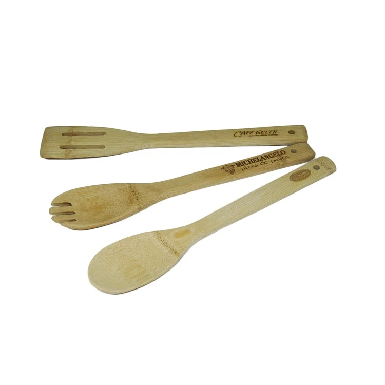 Bamboo 3 pc Utensil Set 1