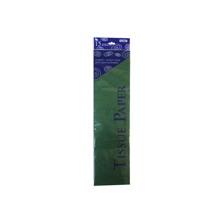 Tissue Paper - Green15 Pack 1