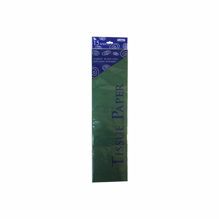 Tissue Paper - Green15 Pack