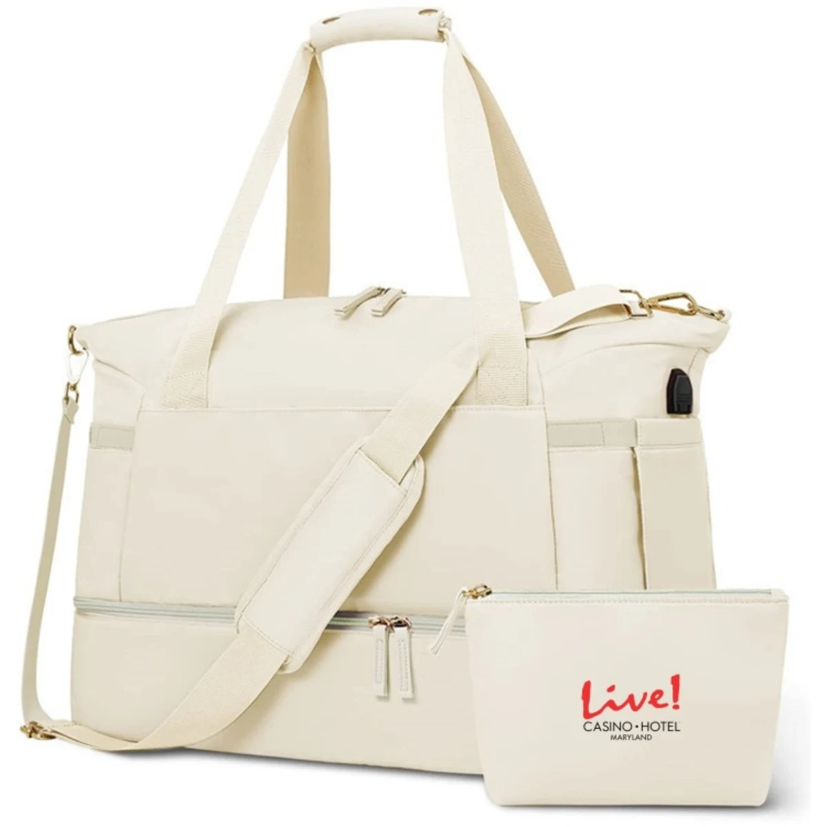 Travel Bag With Shoes Compartment 1
