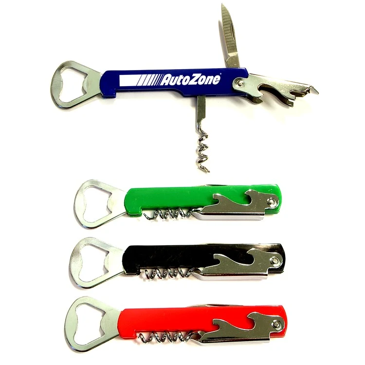 Corkscrew Bottle Opener and Knife 1