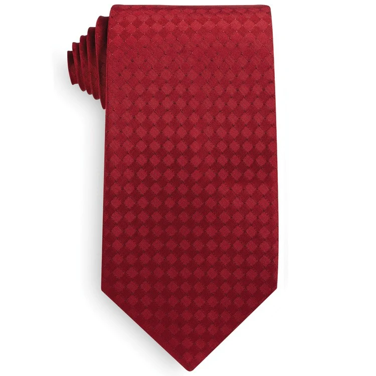 Red Beckett Tone on Tone Tie 1