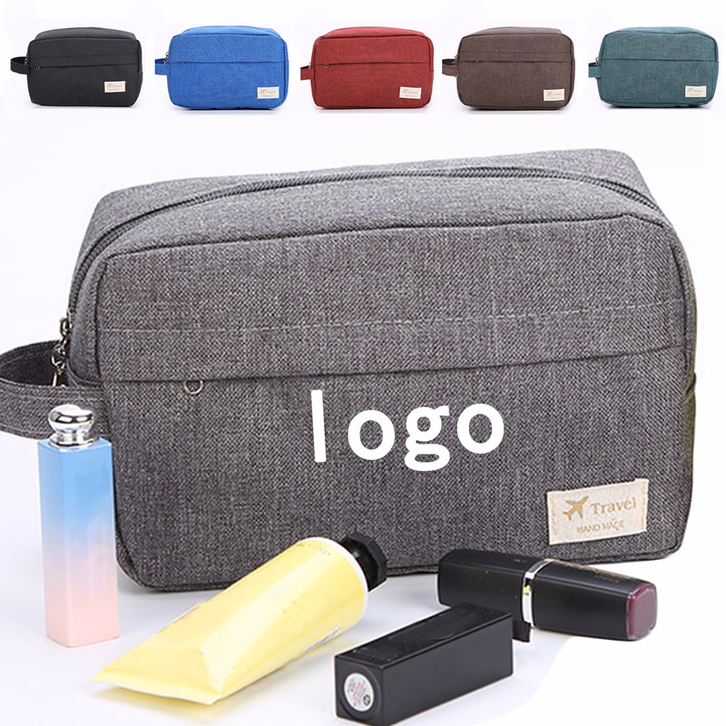 Canvas Tool Cosmetic Storage Bag