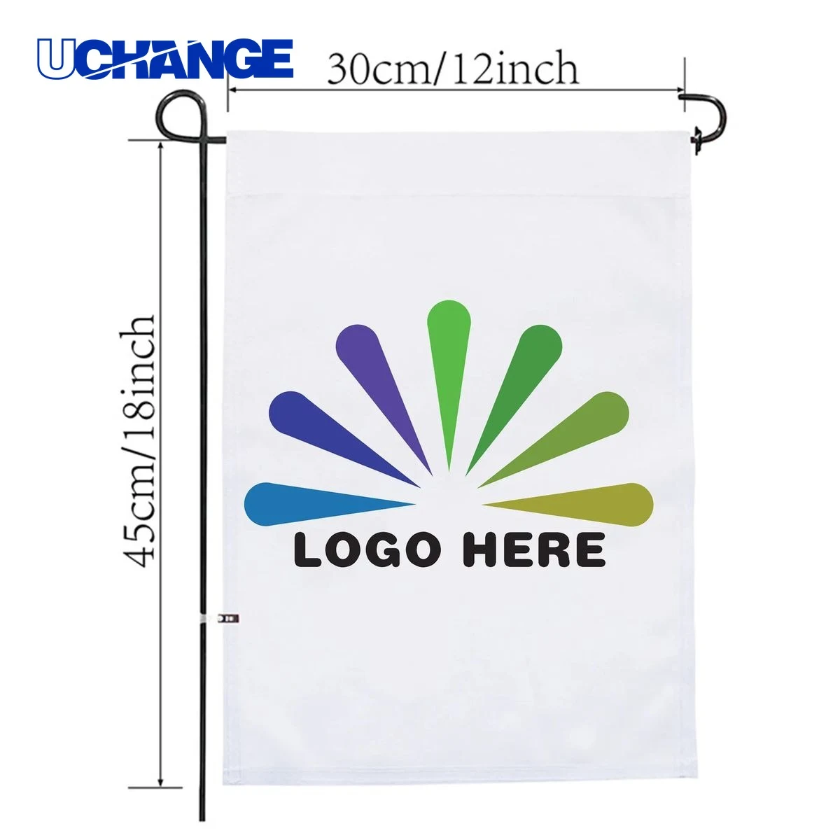 Garden Flag with Stake for Outdoor Display 1