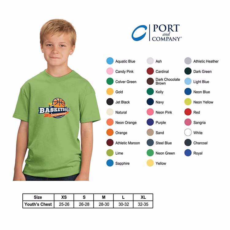 Port & Company Youth Tagless Cotton T-Shirt