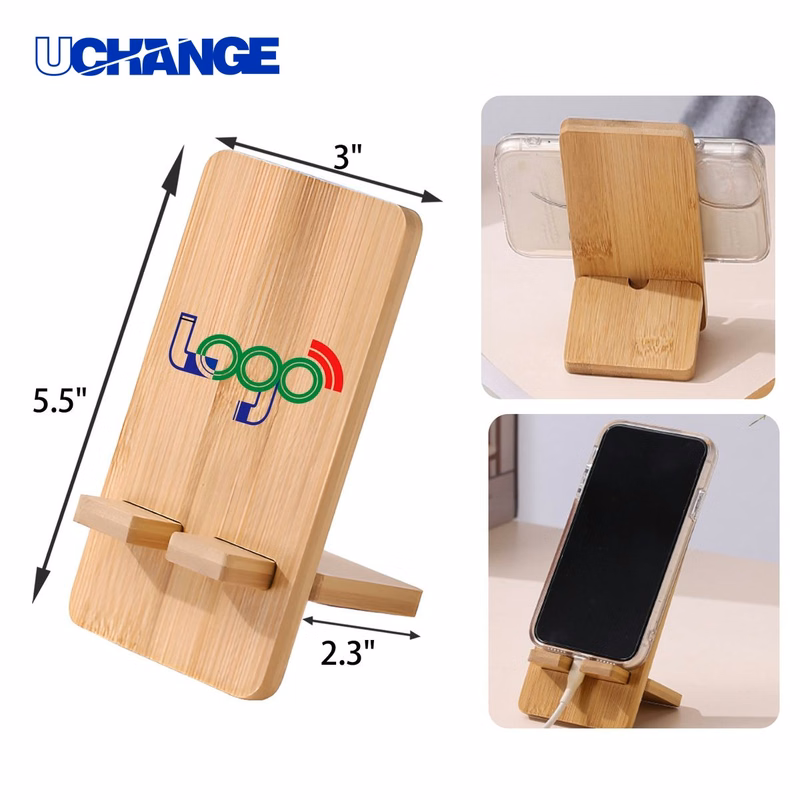 Durable Wooden Phone Holder Stand