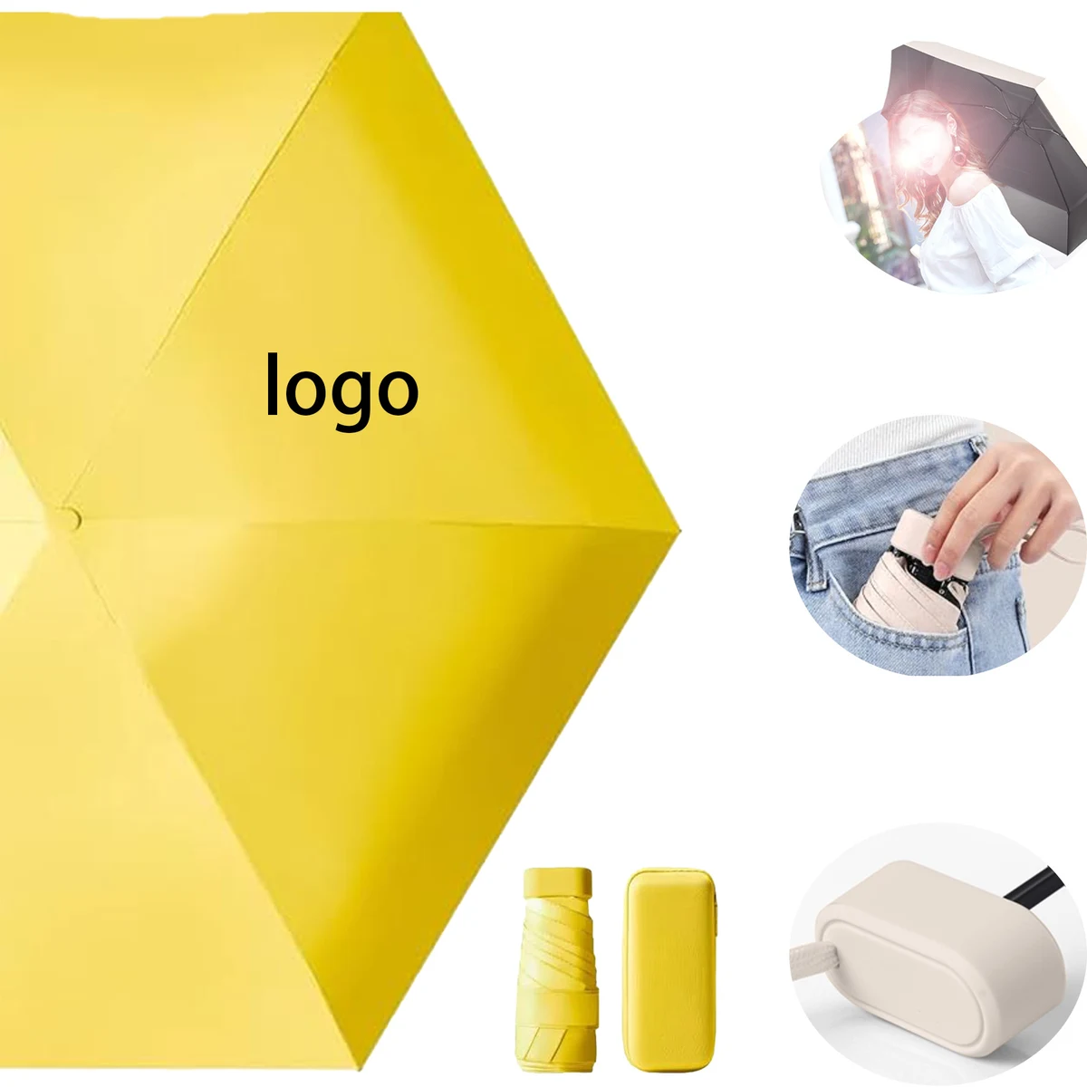 Compact Umbrella With Storage Box 1