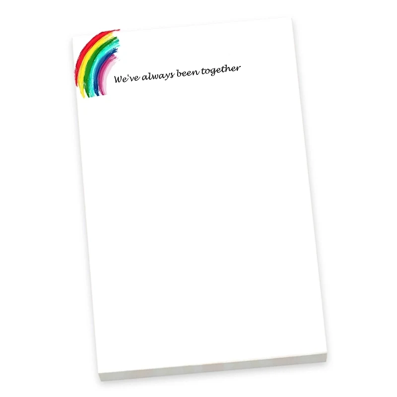 Personalized 4 x 6 Non-Adhesive Scratch Pads 1