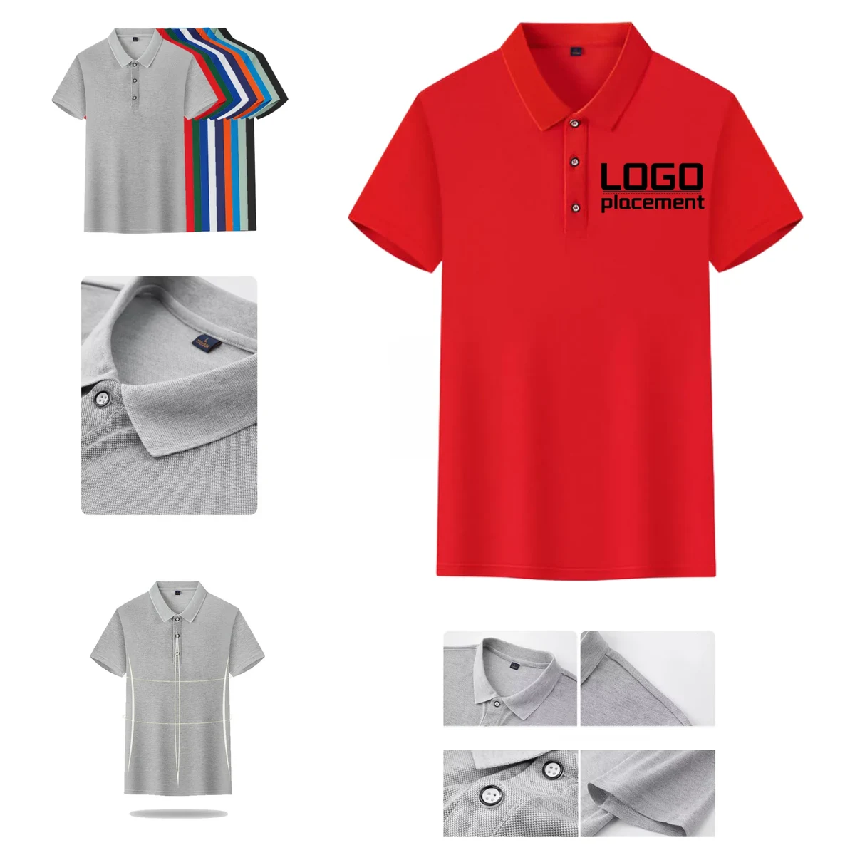 Corporate Cotton Polo Shirt Custom 1