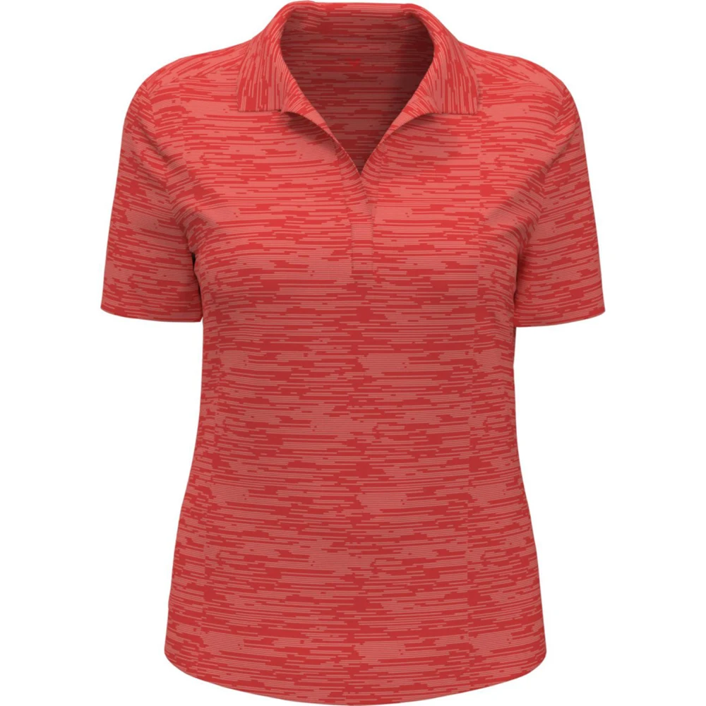 Callaway® Moisture Wicking Broken Stripe Women's Polo Shirt with Custom Logo 1